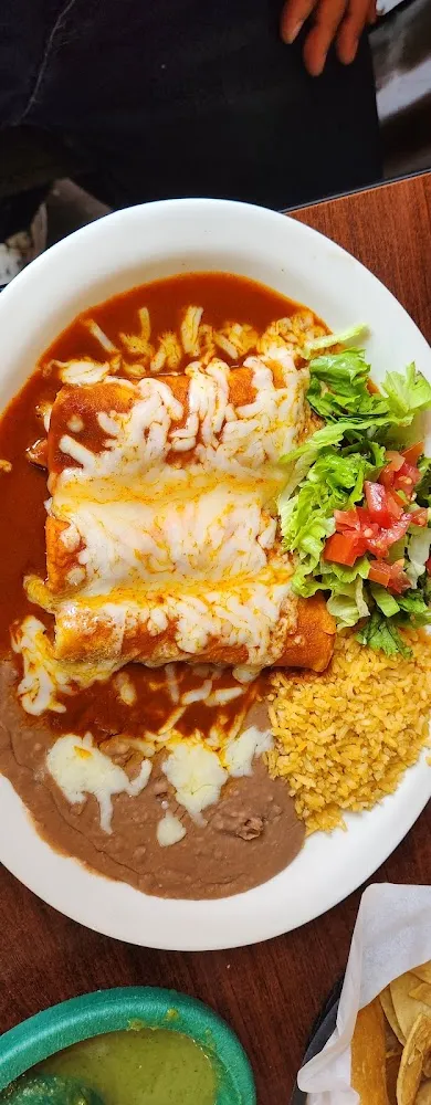Shrimp Enchiladas